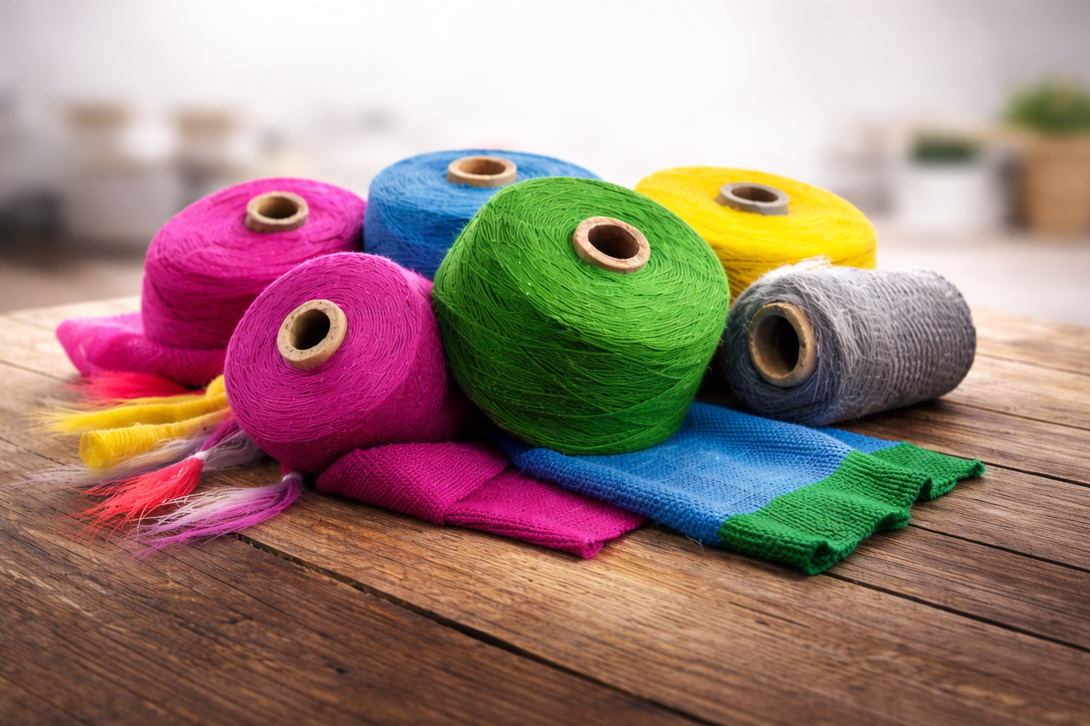 Corespun Boyalı İplik